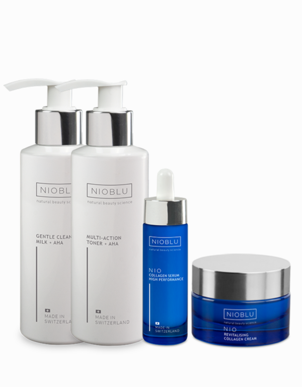 Basis Set Nioblu Collageen (4 producten)